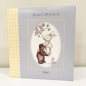 Carter's Vintage Baby Baby's Photo Album with Bear and Bunny Design